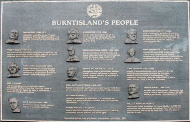 Burntislands People panel Burntislands People panel